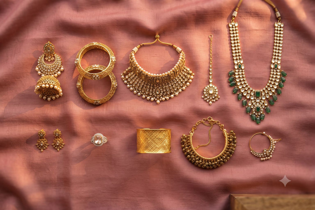 10 Must-Have Gold-Plated Jewelry Pieces Every Indian Woman Needs