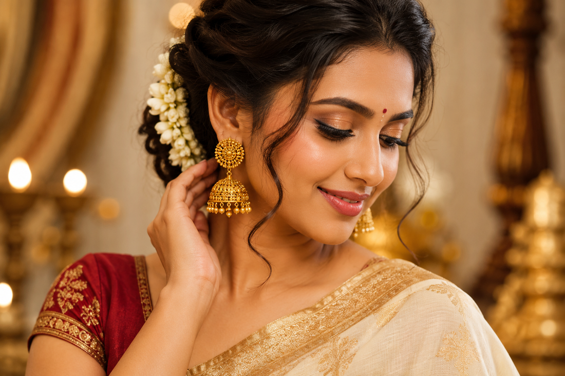 How to Style Jhumka Earrings for Every Occasion