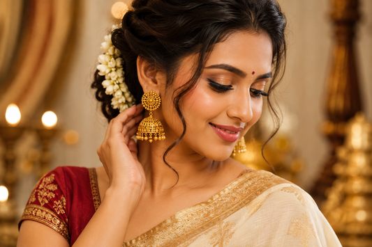 How to Style Jhumka Earrings for Every Occasion